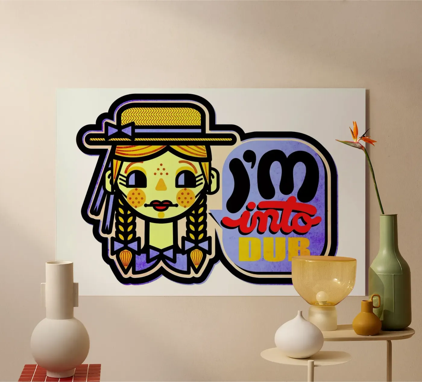 I'm into Dub plexiglass da Chobopop