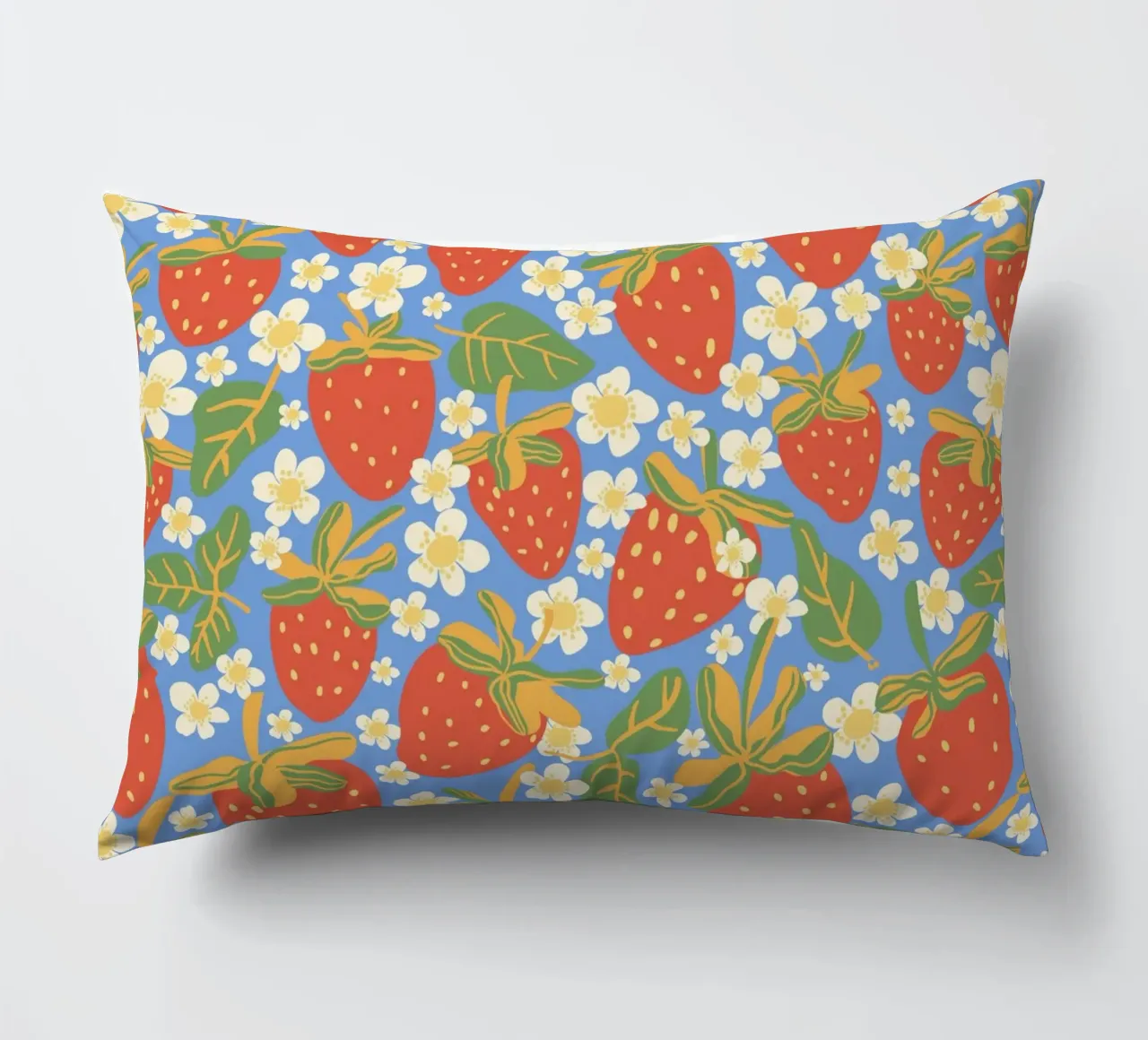 Strawberry garden cuscino da GigiRosado