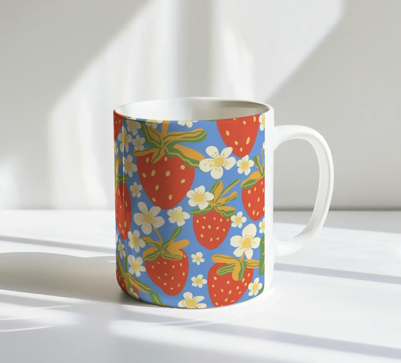 Strawberry garden tazza in ceramica da GigiRosado