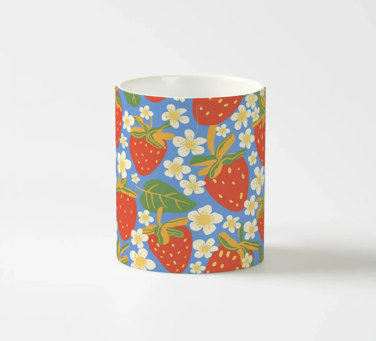 Strawberry garden tazza in ceramica da GigiRosado