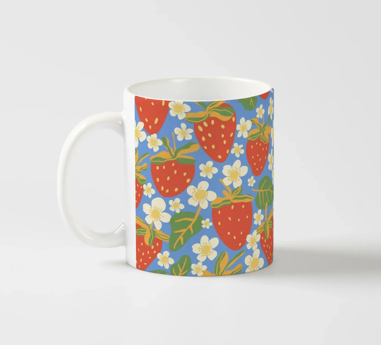 Strawberry garden tazza in ceramica da GigiRosado