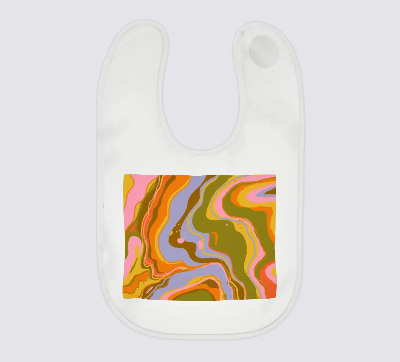 Liquid marble Babylätzchen von GigiRosado