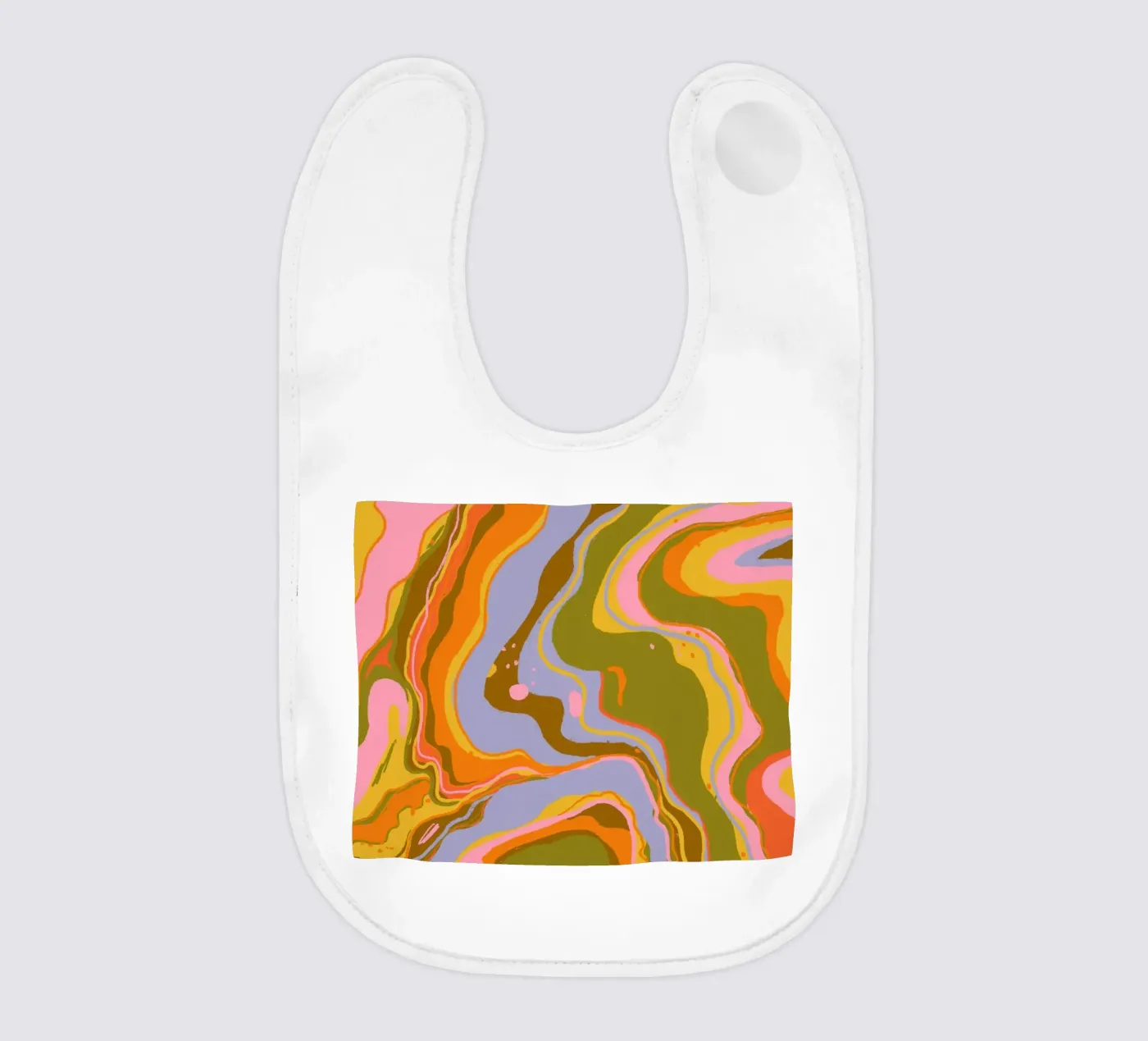 Liquid marble Babylätzchen von GigiRosado