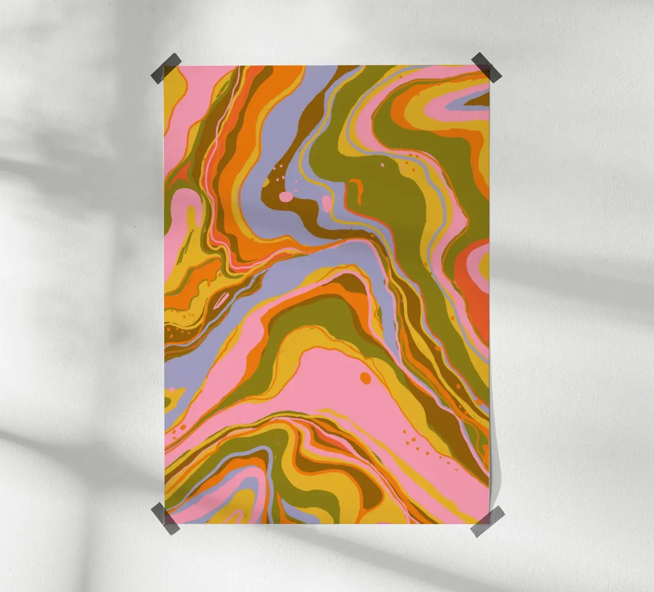 Liquid marble poster da GigiRosado
