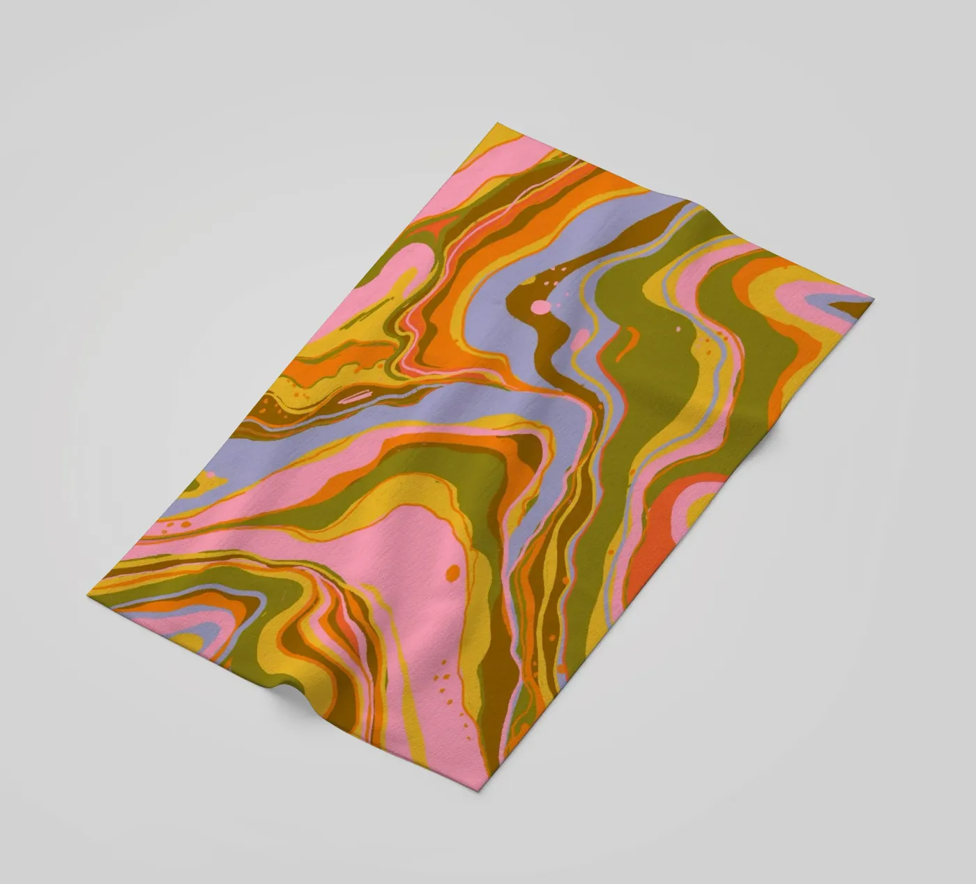 Liquid marble Strandtuch von GigiRosado