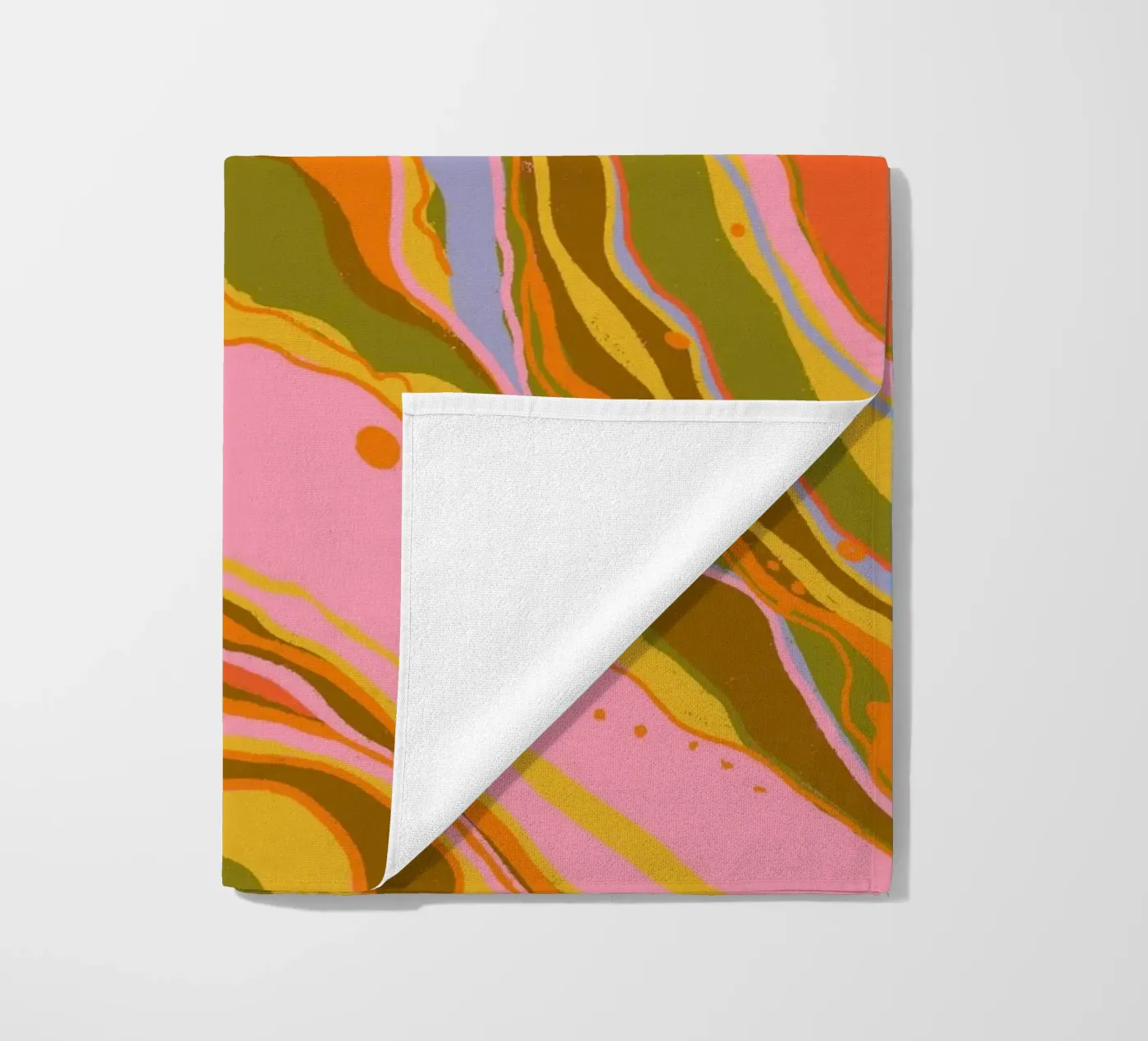 Liquid marble Strandtuch von GigiRosado