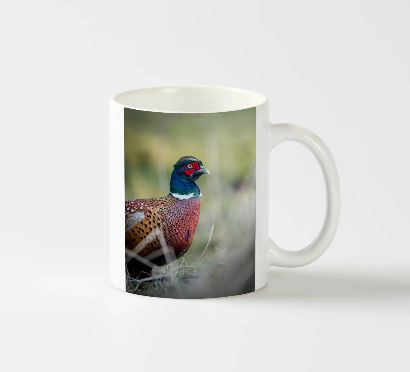 Faisan mug en céramique de Tom's Wildlife