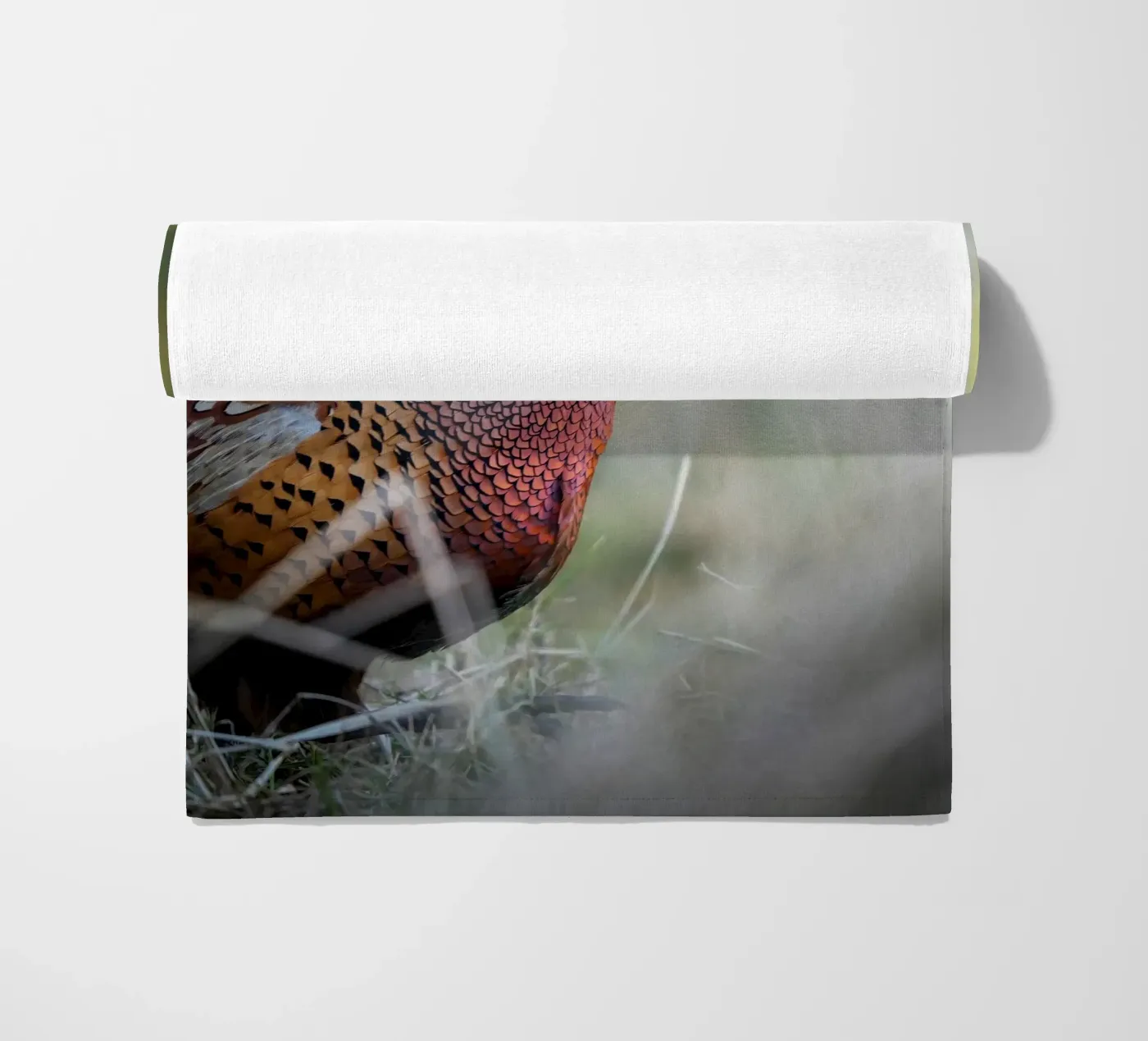 Pheasant Strandtuch von Tom's Wildlife