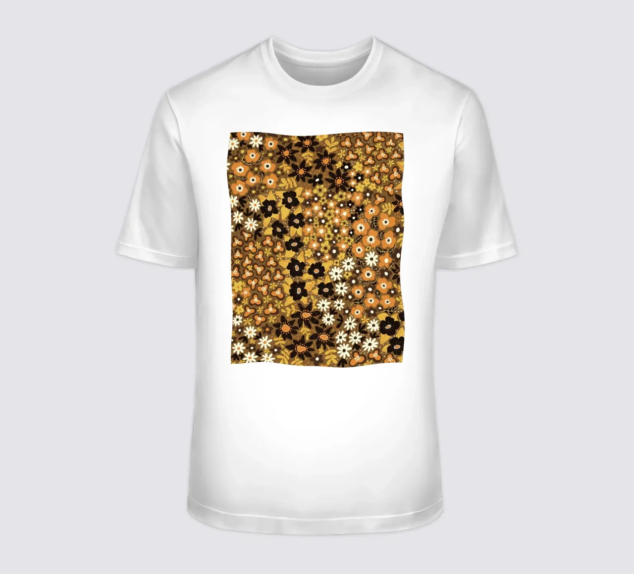 Brown meadow t-shirt by GigiRosado