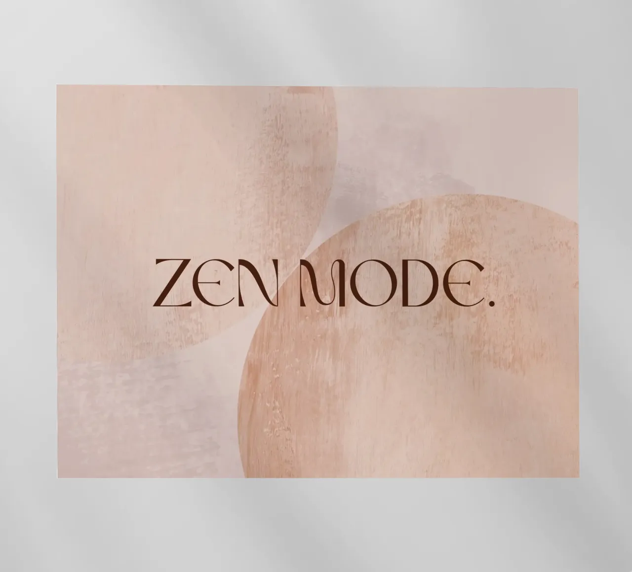 ZEN MODE. pellicola backlit da treechild