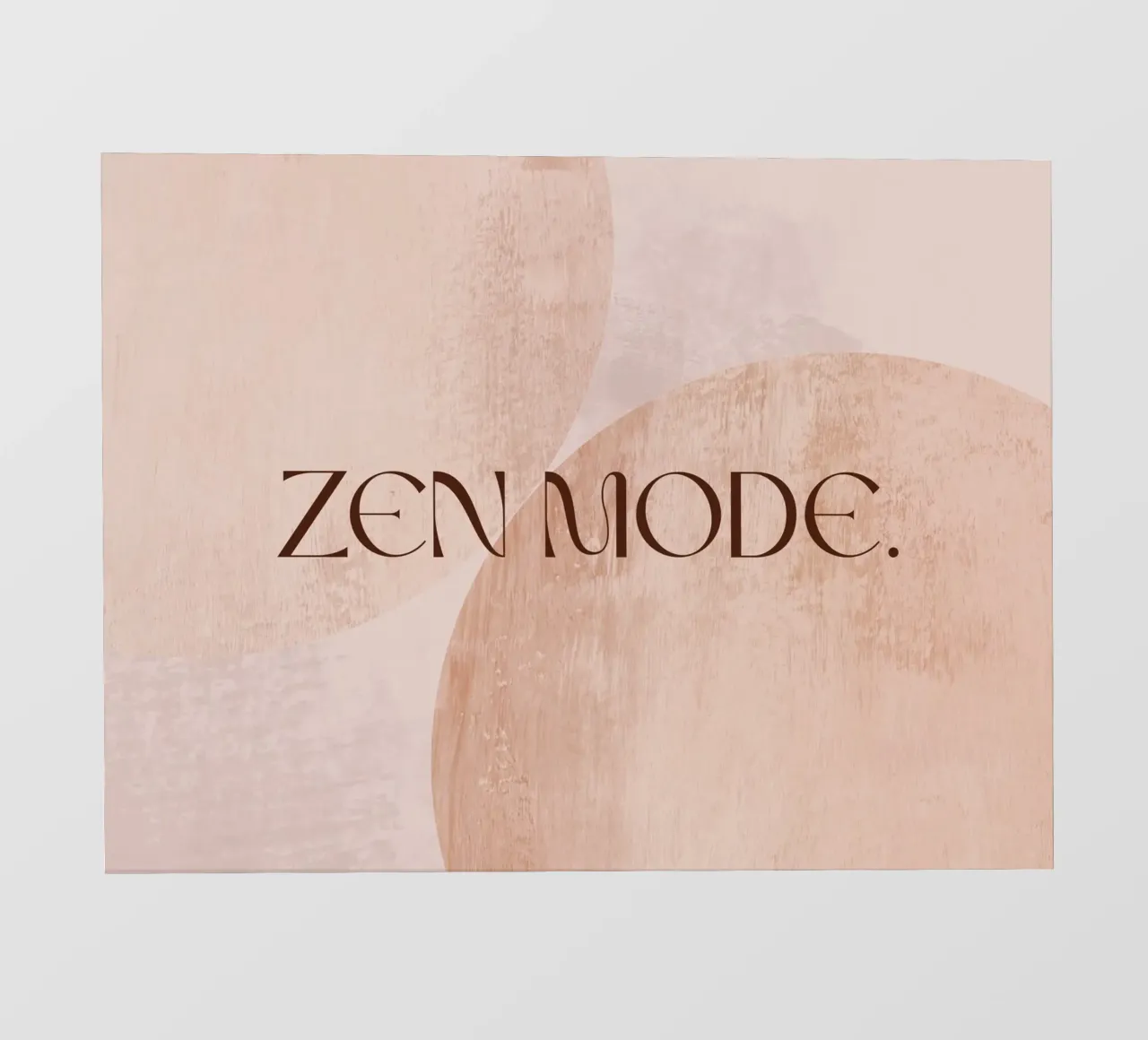 ZEN MODE. pellicola backlit da treechild