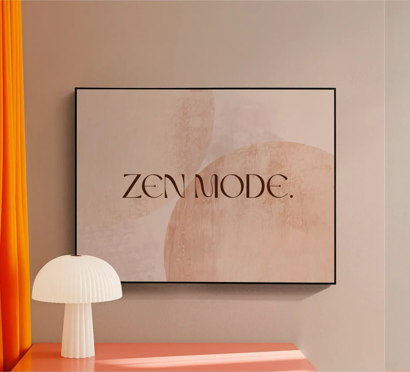 ZEN MODE. Acryl-Glas von treechild