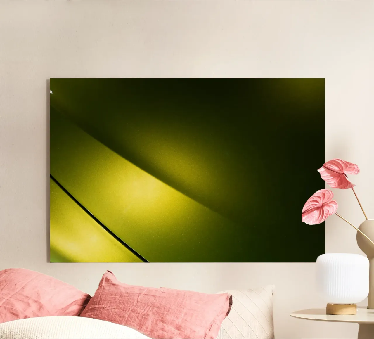 Green plexiglass da Flo Klein