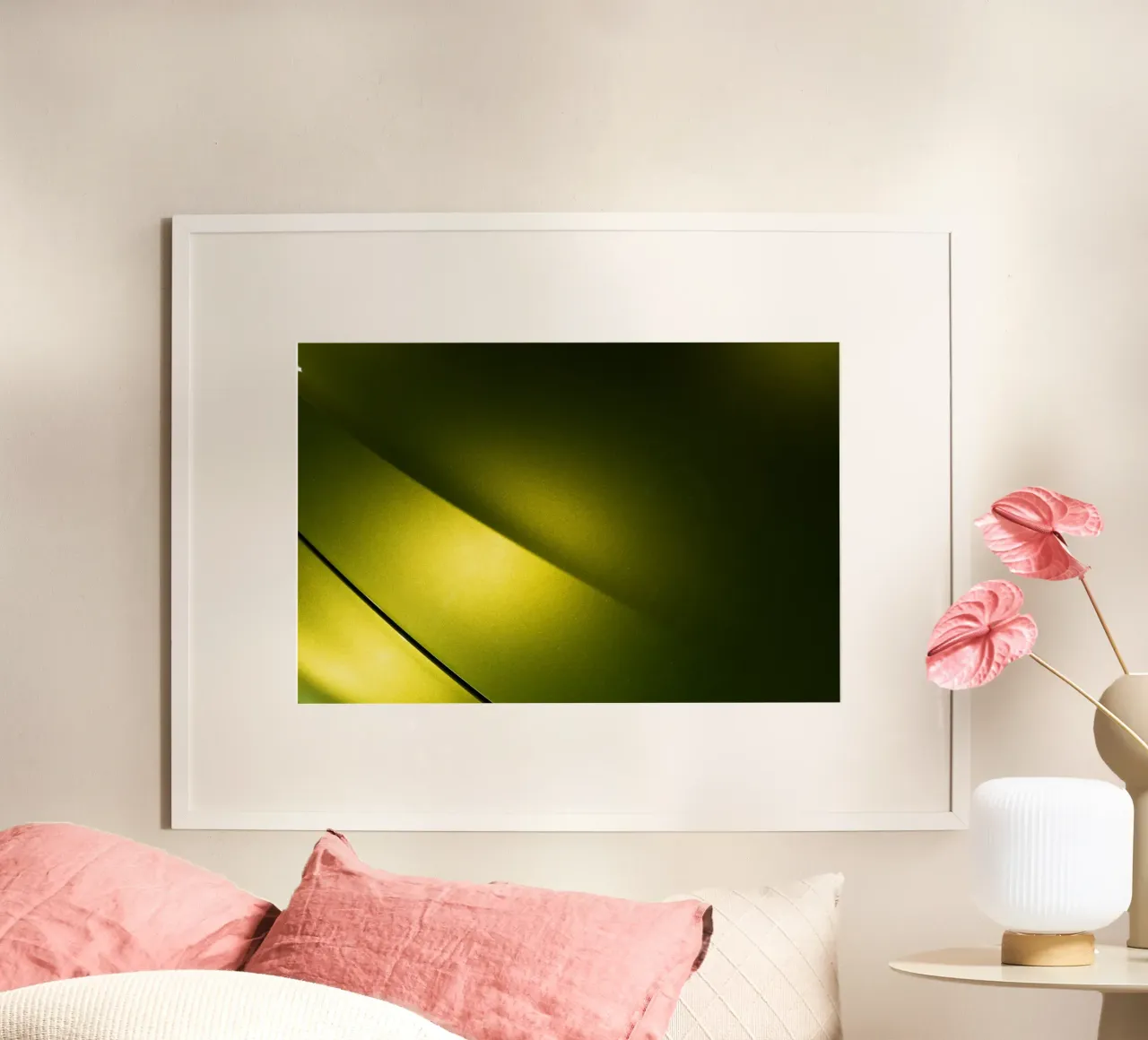 Green poster by Flo Klein