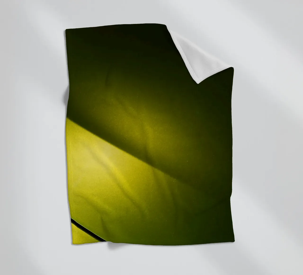 Green Fleecedecke von Flo Klein