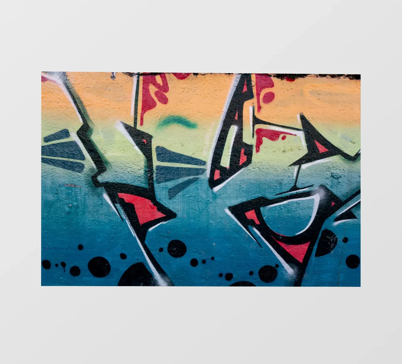 Graffiti photo wallpaper by Flo Klein