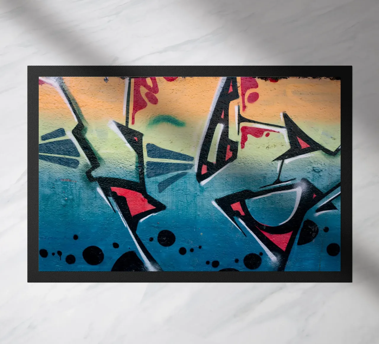 Graffiti zerbino da Flo Klein
