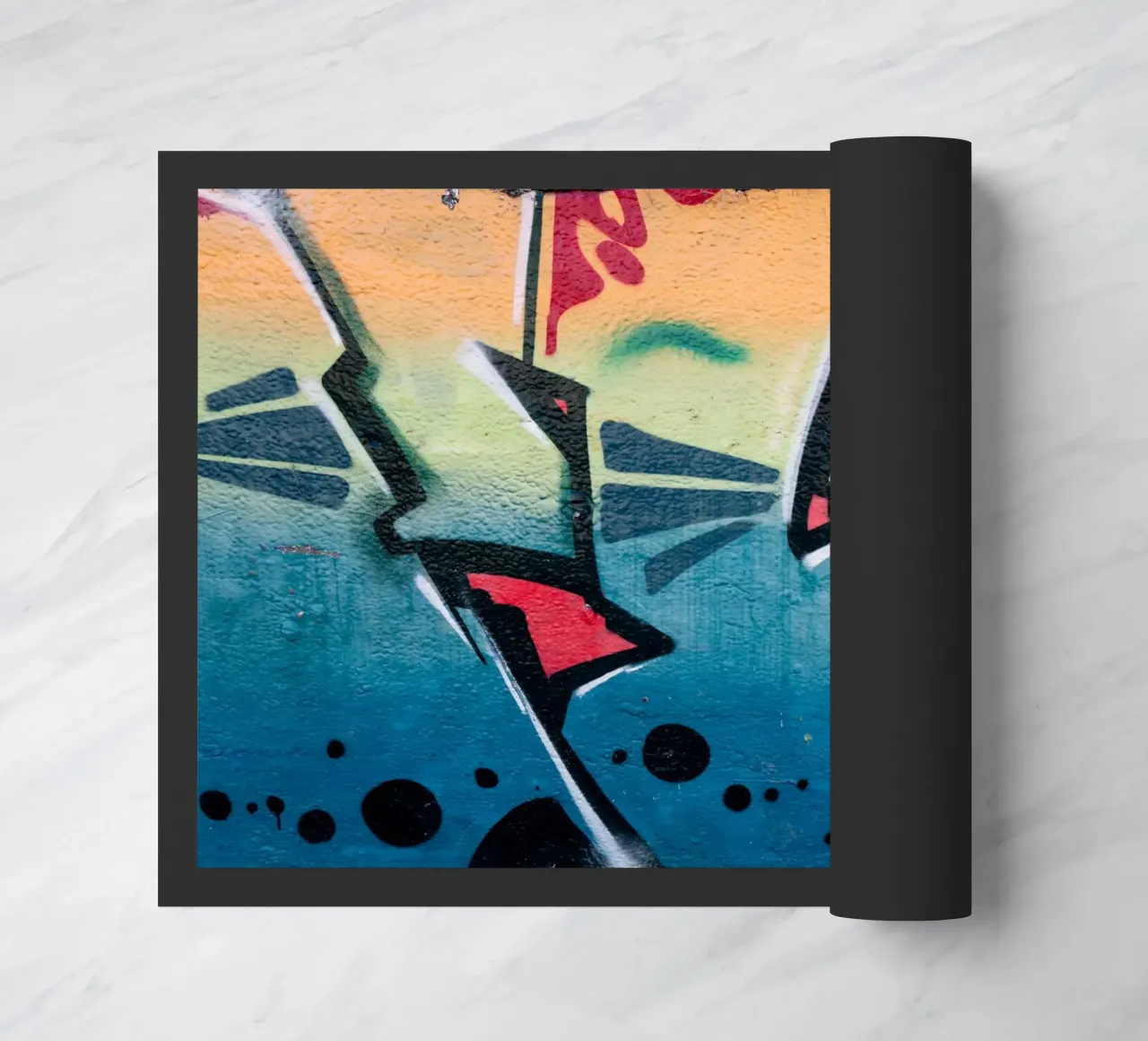 Graffiti zerbino da Flo Klein
