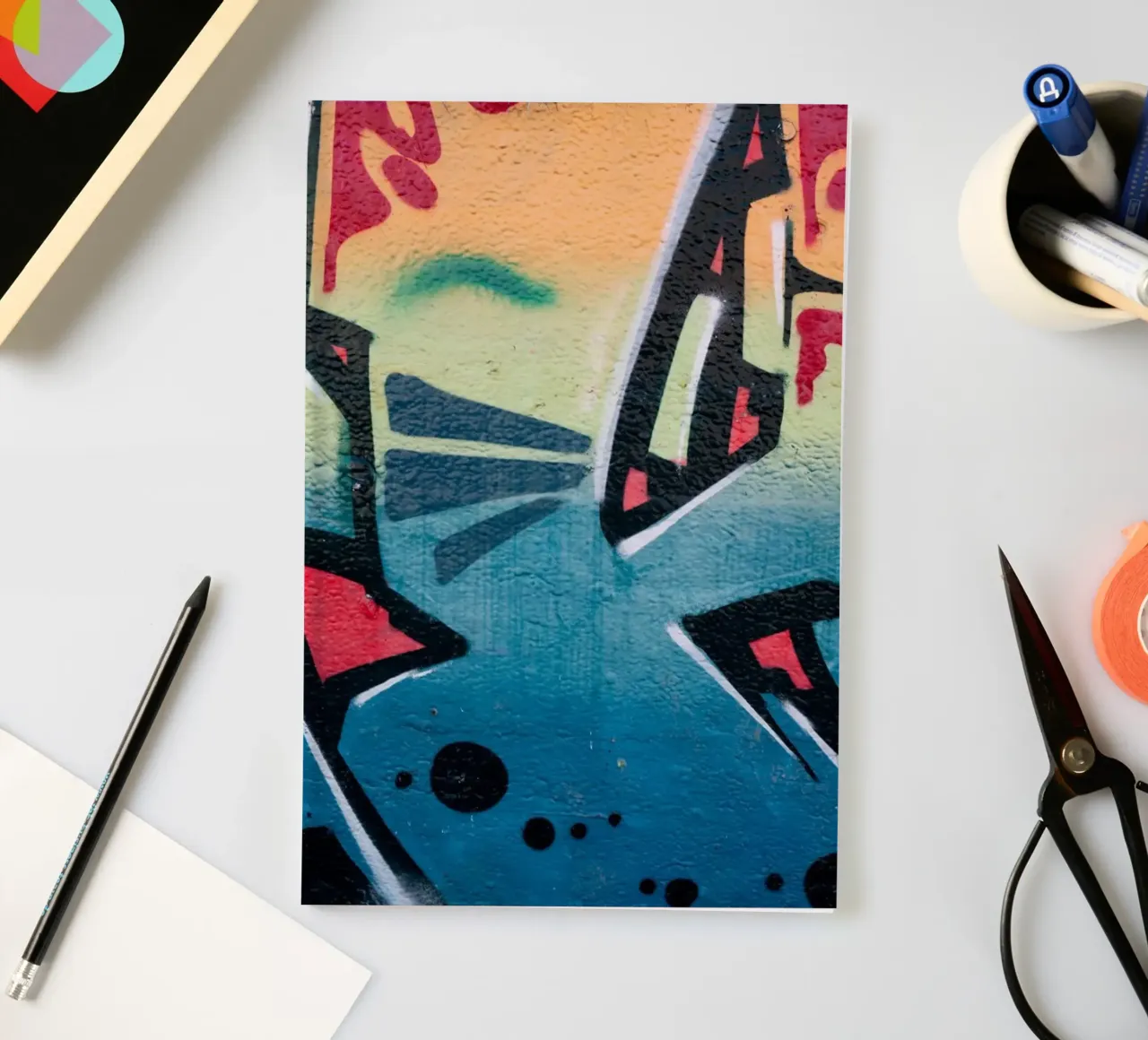 Graffiti notebook by Flo Klein