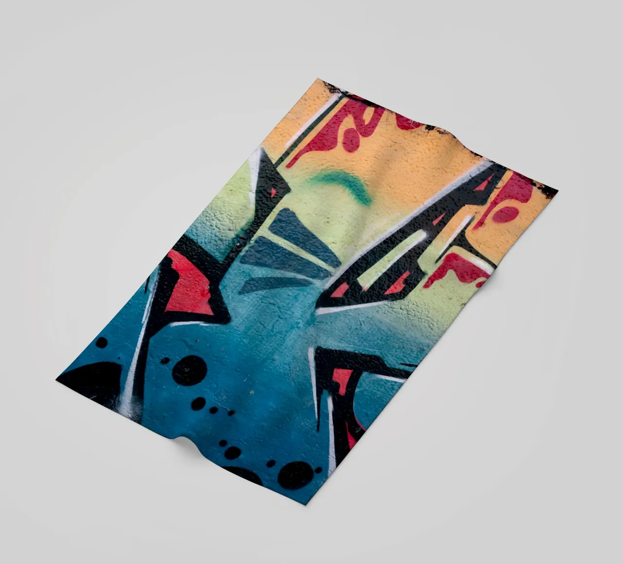 Graffiti telo mare da Flo Klein