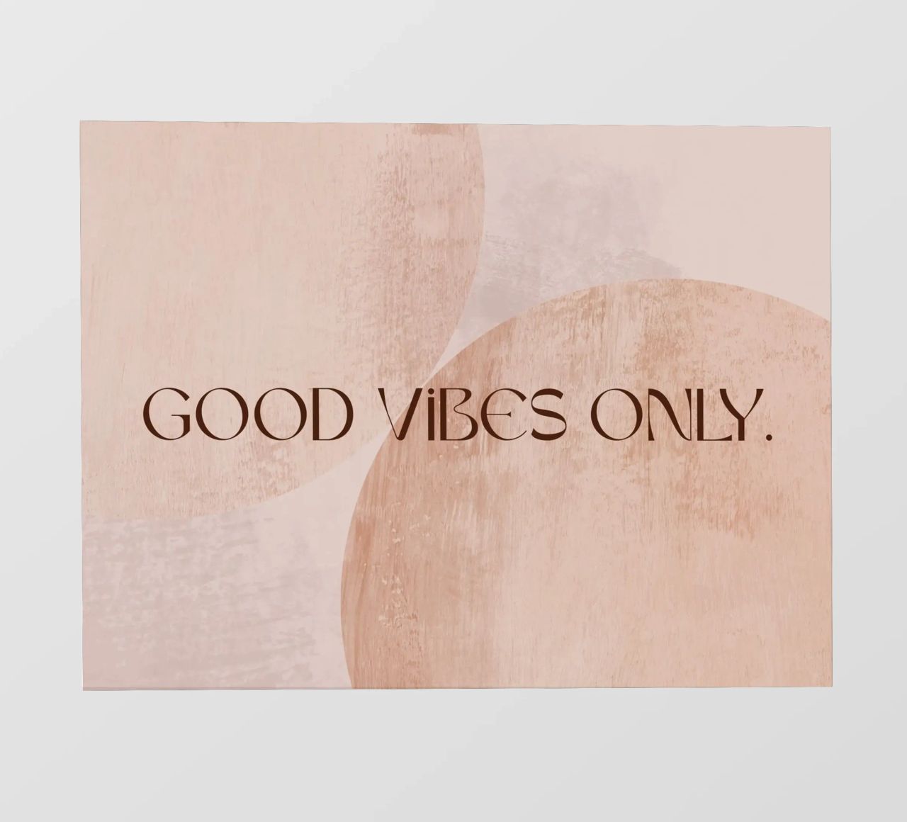 Good Vibes Only. telo in pvc da treechild