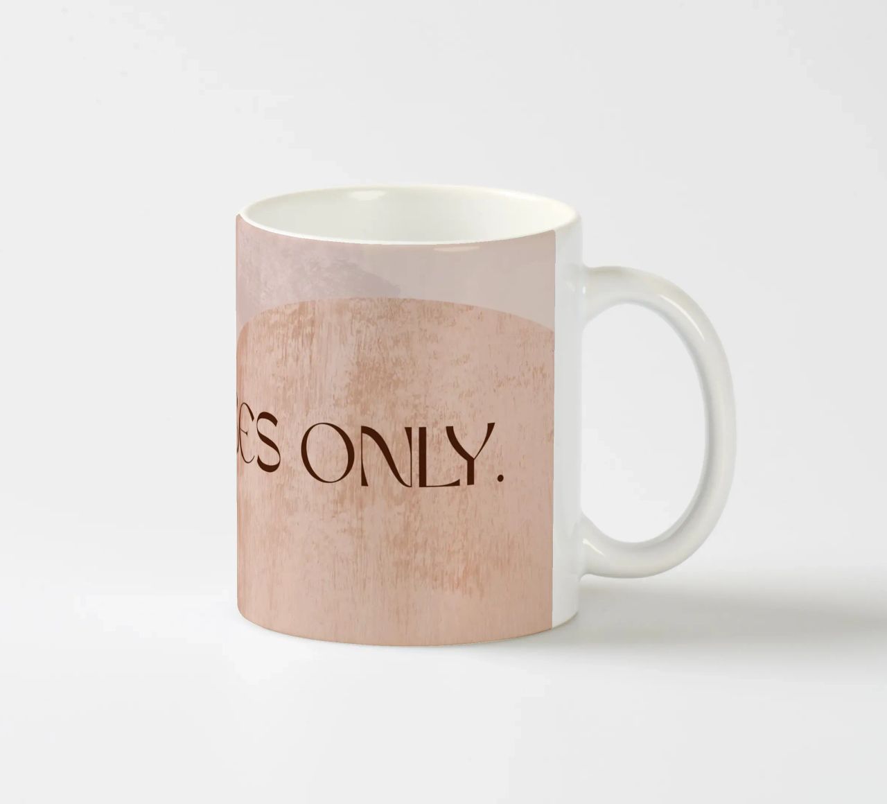 Good Vibes Only. tazza in ceramica da treechild