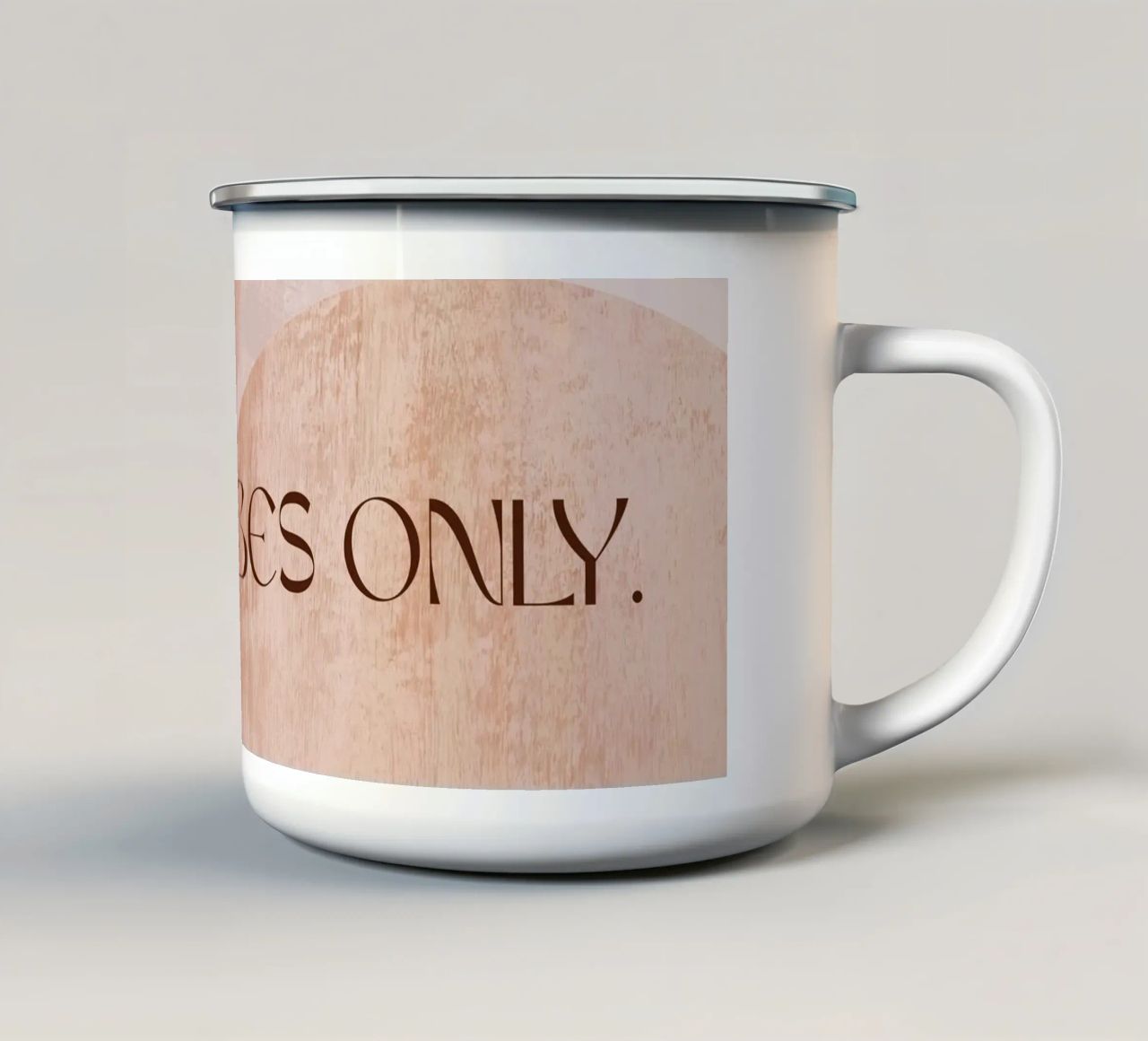 Good Vibes Only. tazza in smalto da treechild