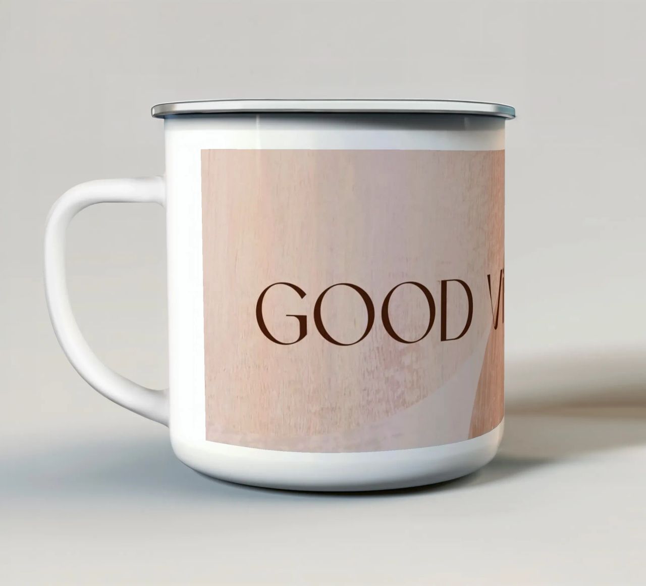 Good Vibes Only. tazza in smalto da treechild