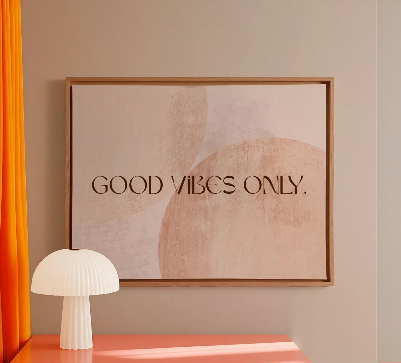 Good Vibes Only. tela da treechild