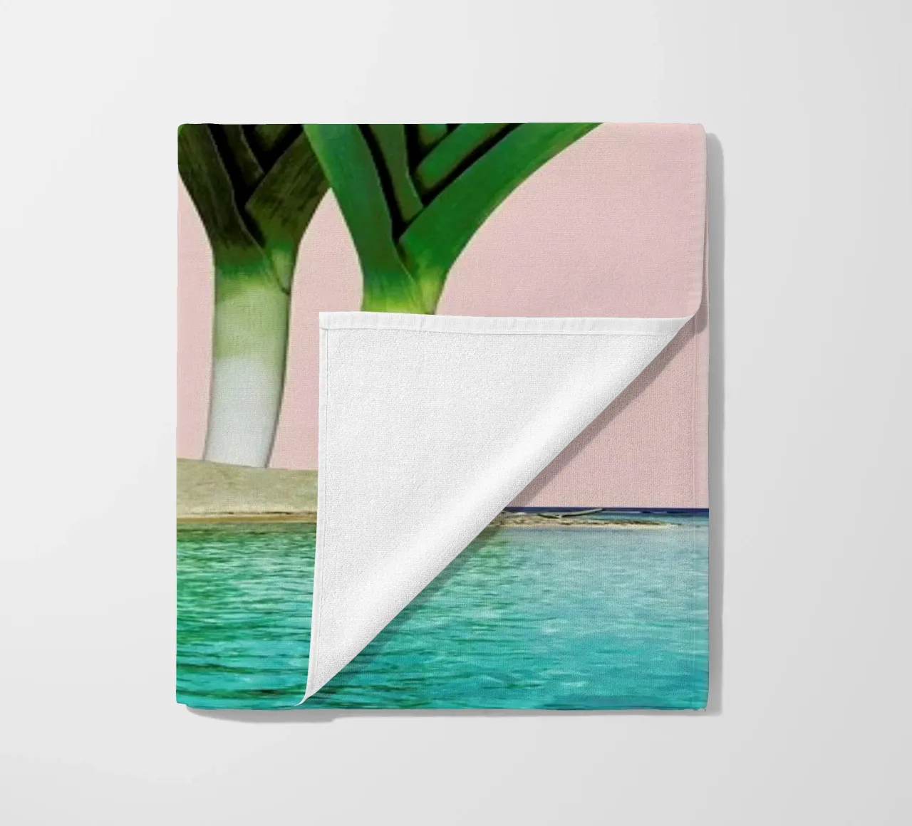 Palm Beach beach towel by Lemon-apes