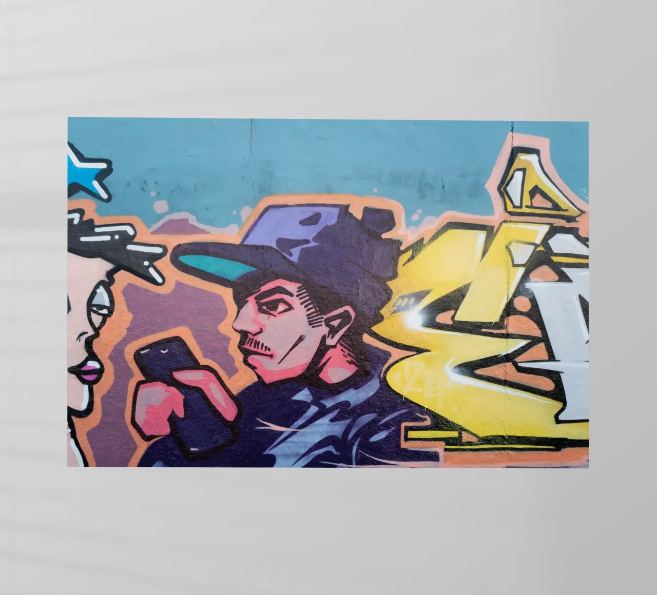 Rapper pellicola backlit da Flo Klein