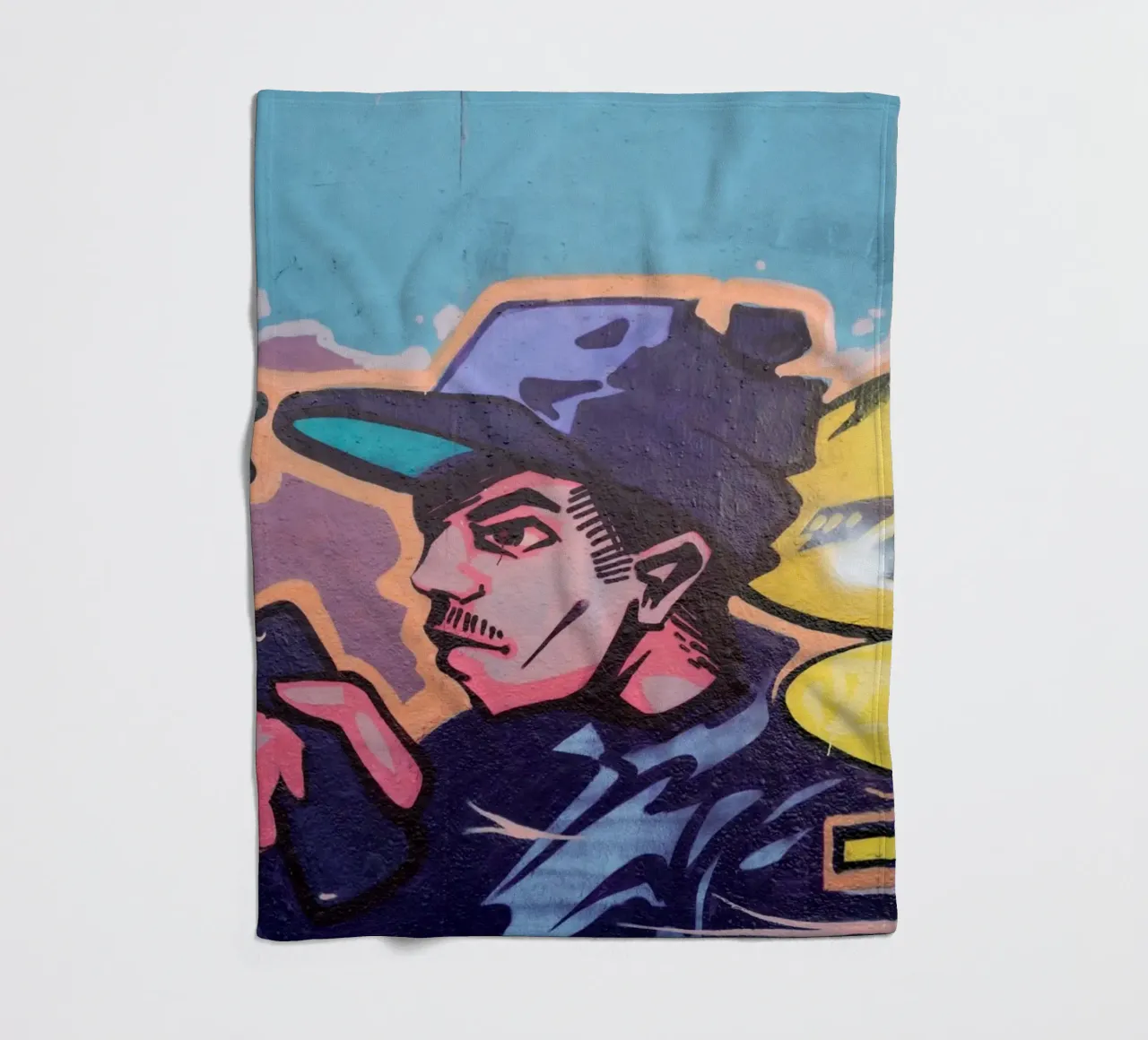 Rapper Fleecedecke von Flo Klein