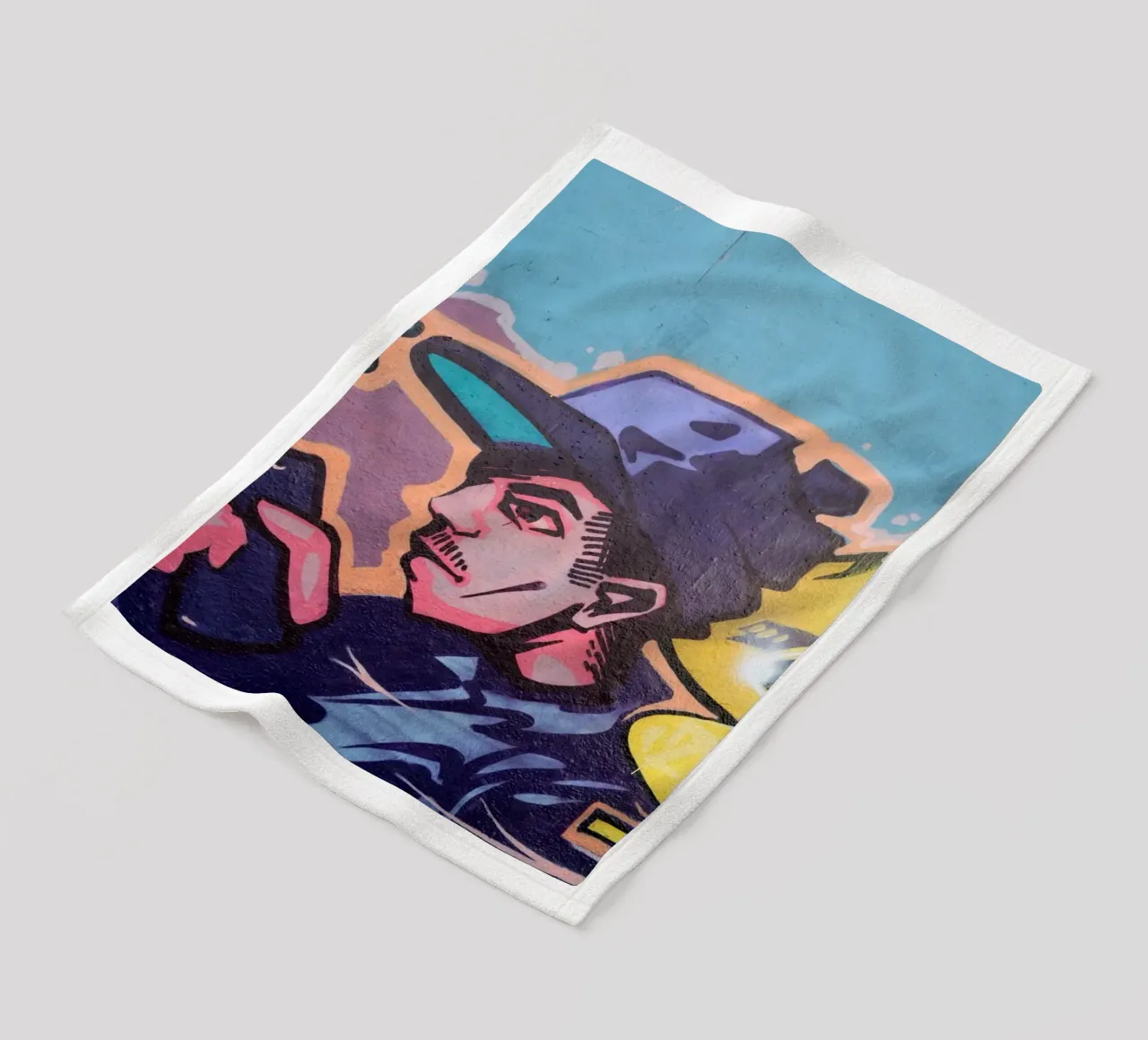 Rapper Fleecedecke von Flo Klein