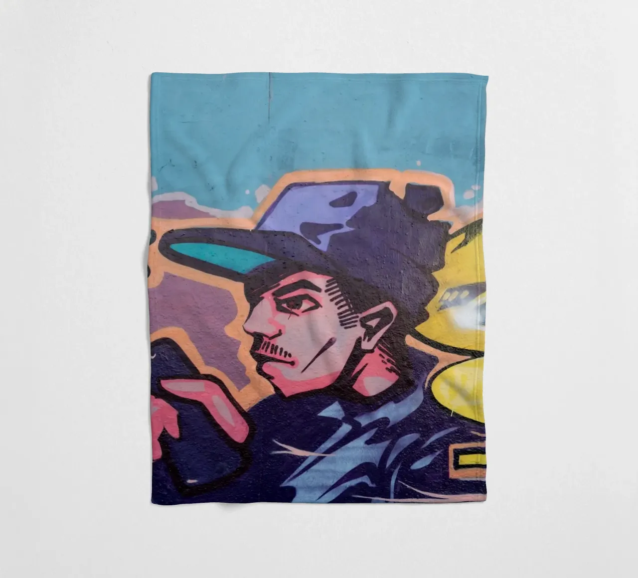 Rapper Fleecedecke von Flo Klein