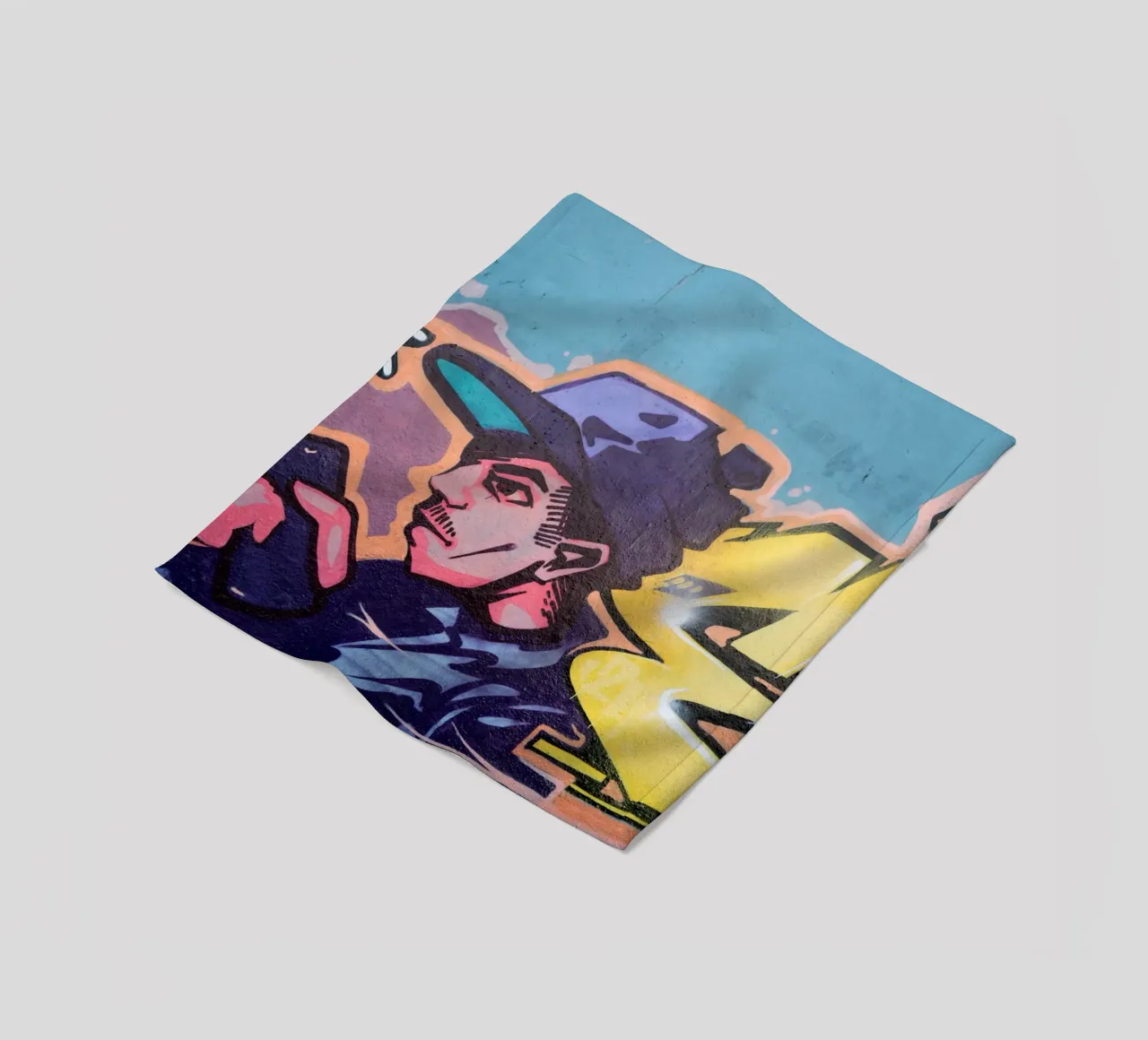 Rapper Fleecedecke von Flo Klein