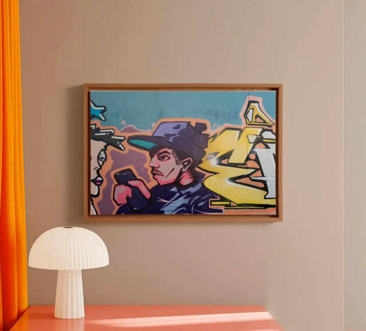 Rapper tela da Flo Klein