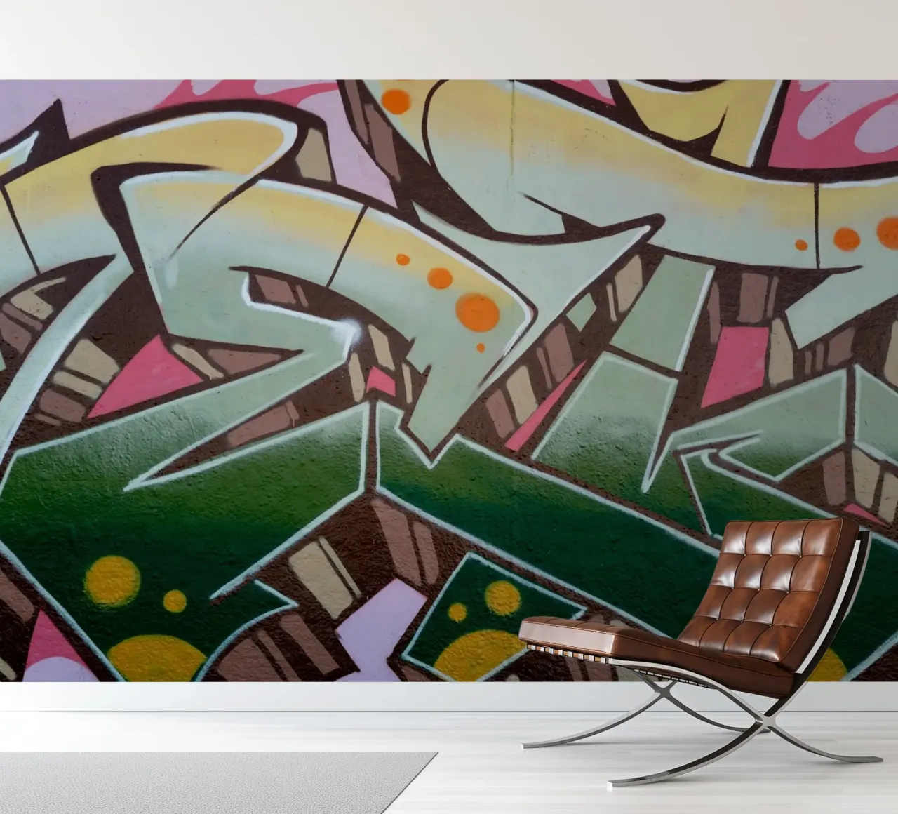 Graffiti E Fototapete von Flo Klein