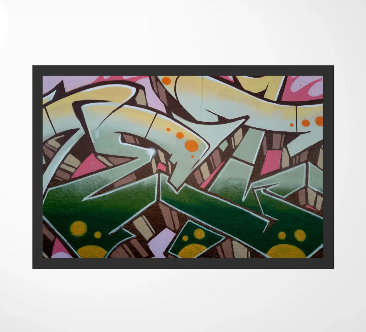 Graffiti E zerbino da Flo Klein