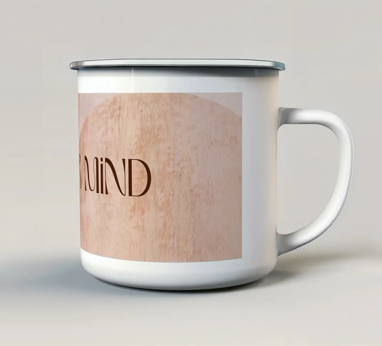 TIGER MIND tazza in smalto da treechild