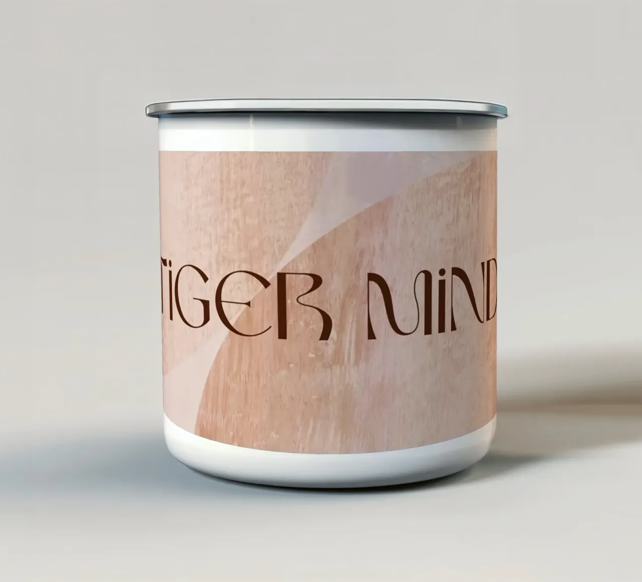 TIGER MIND tazza in smalto da treechild