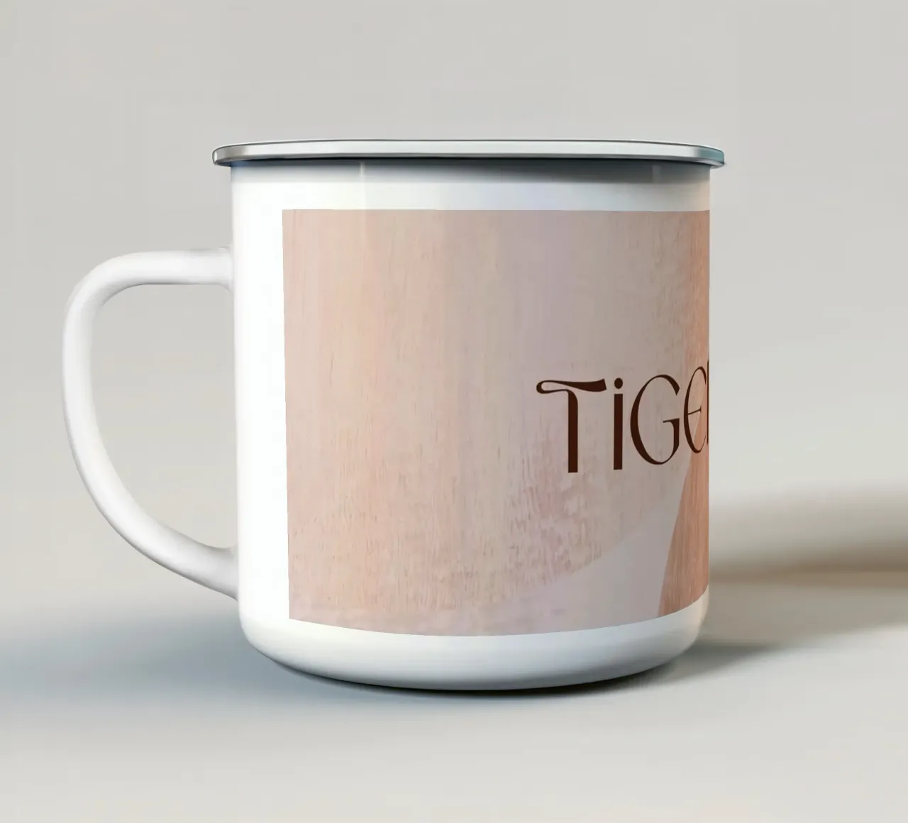 TIGER MIND tazza in smalto da treechild