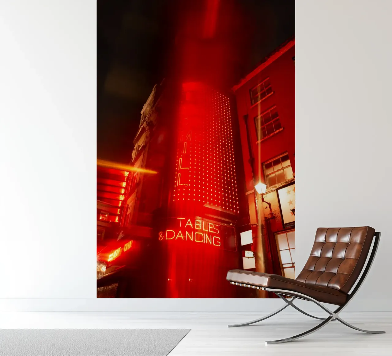Table Dance fotobehang van Flo Klein