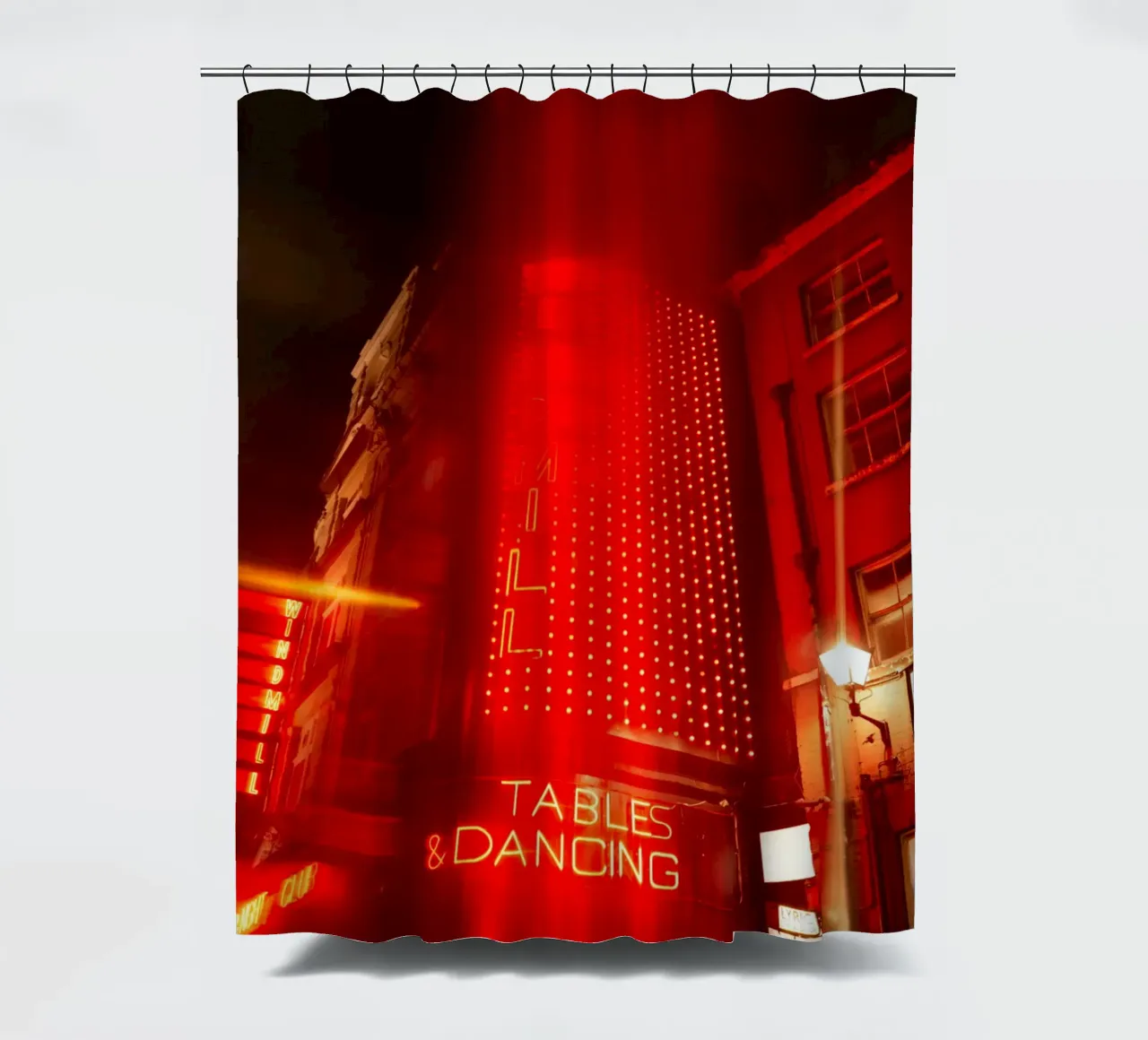 Table Dance douchegordijn van Flo Klein