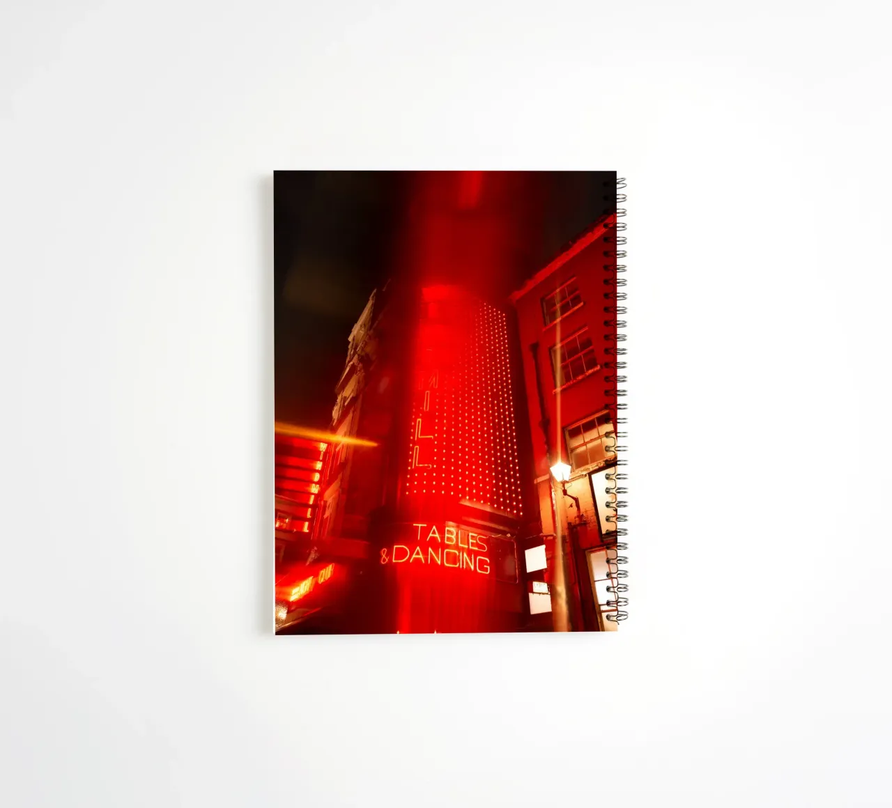Table Dance spiral notebook by Flo Klein