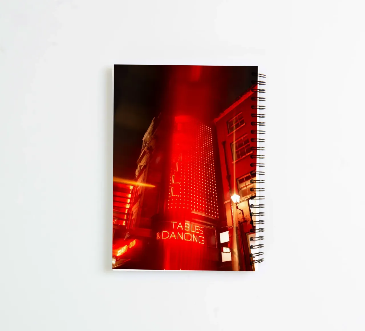 Table Dance spiral notebook by Flo Klein