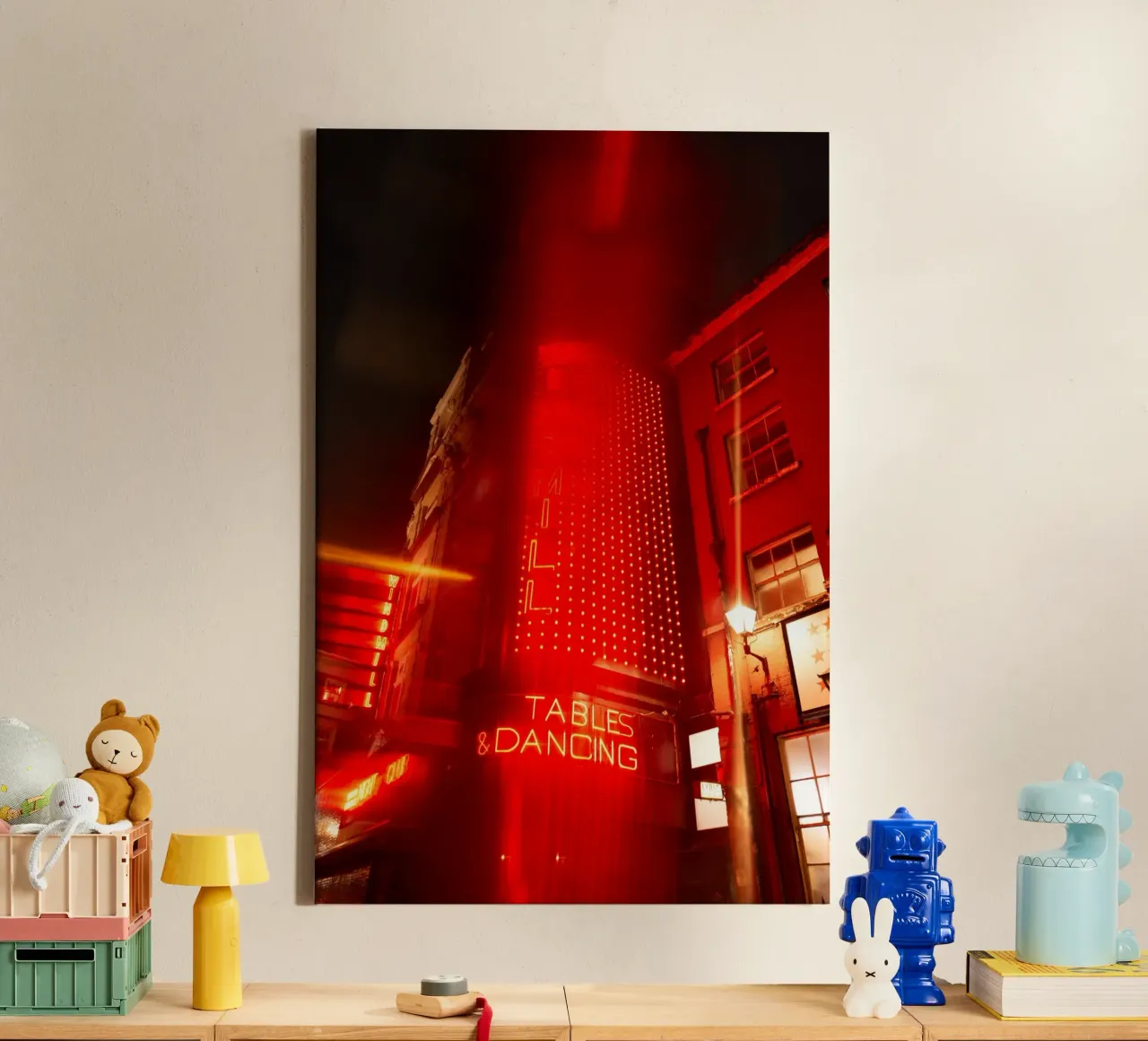 Table Dance tela da Flo Klein