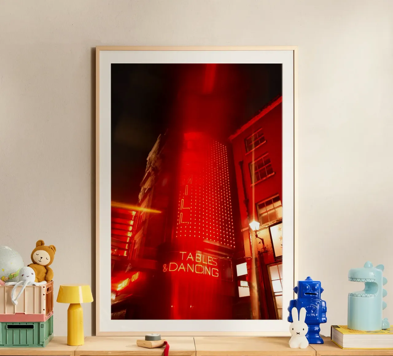 Table Dance poster van Flo Klein