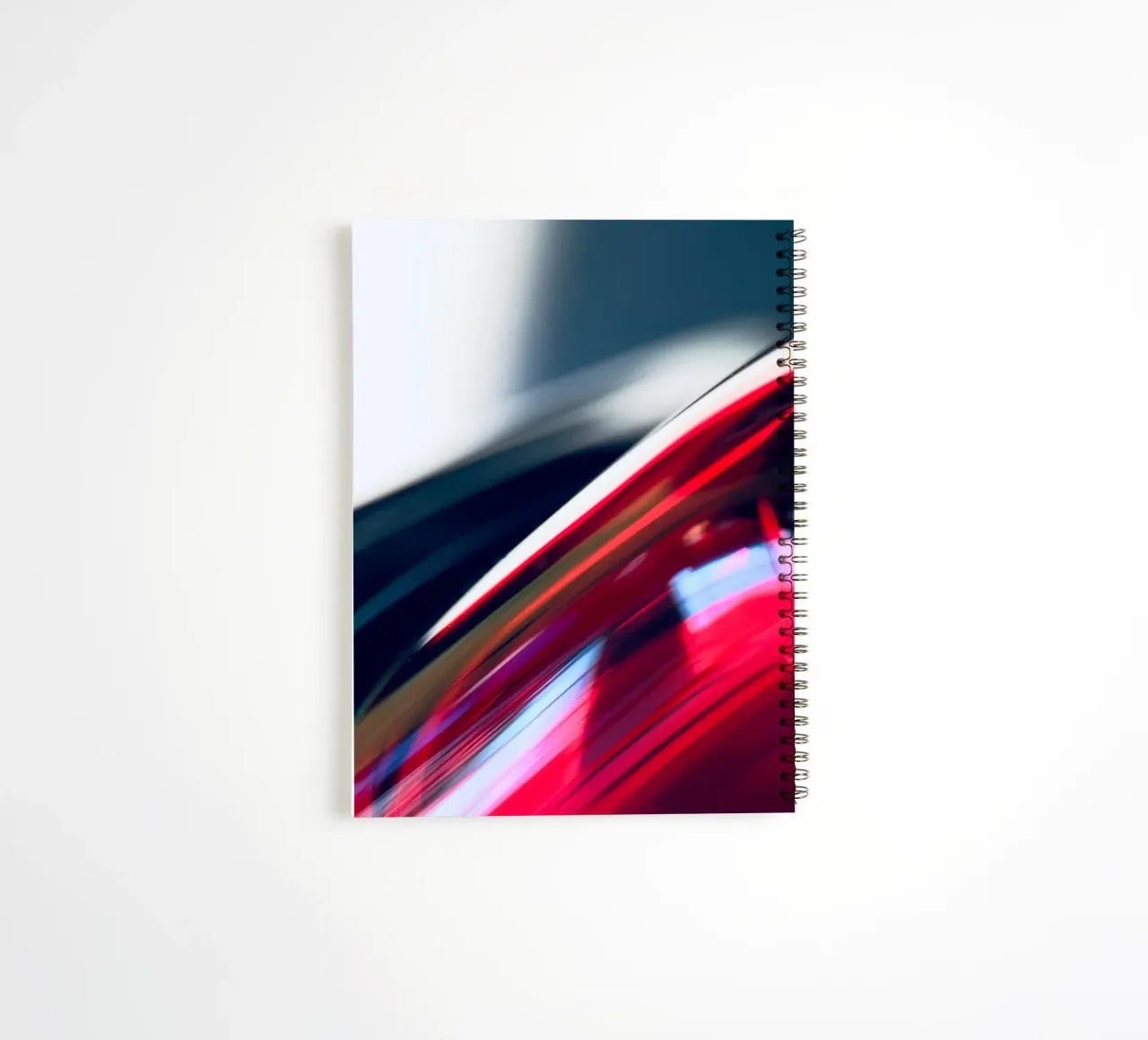 Lichtgeschwindigkeit spiral notebook by Flo Klein