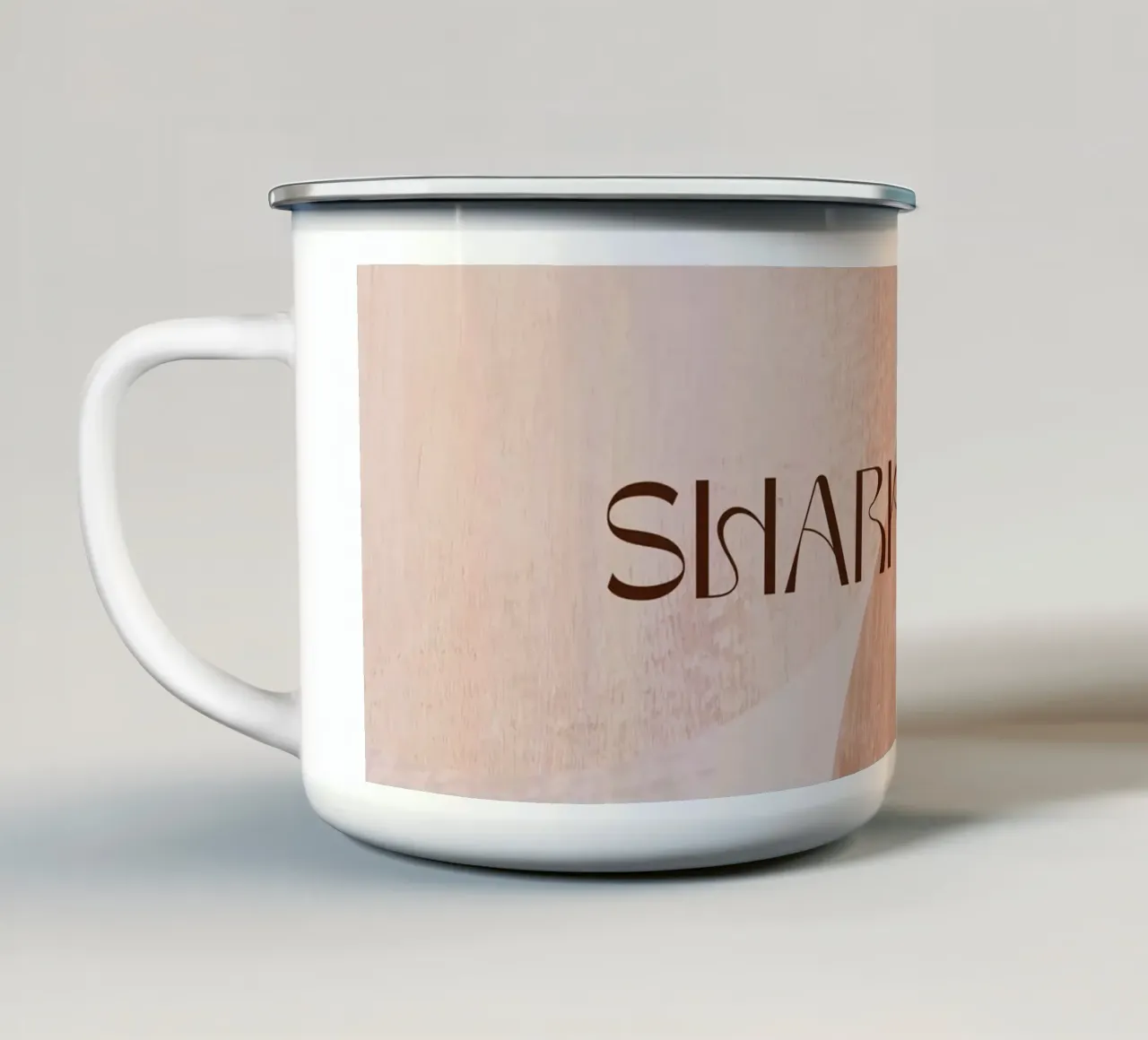 SHARK MODE tazza in smalto da treechild
