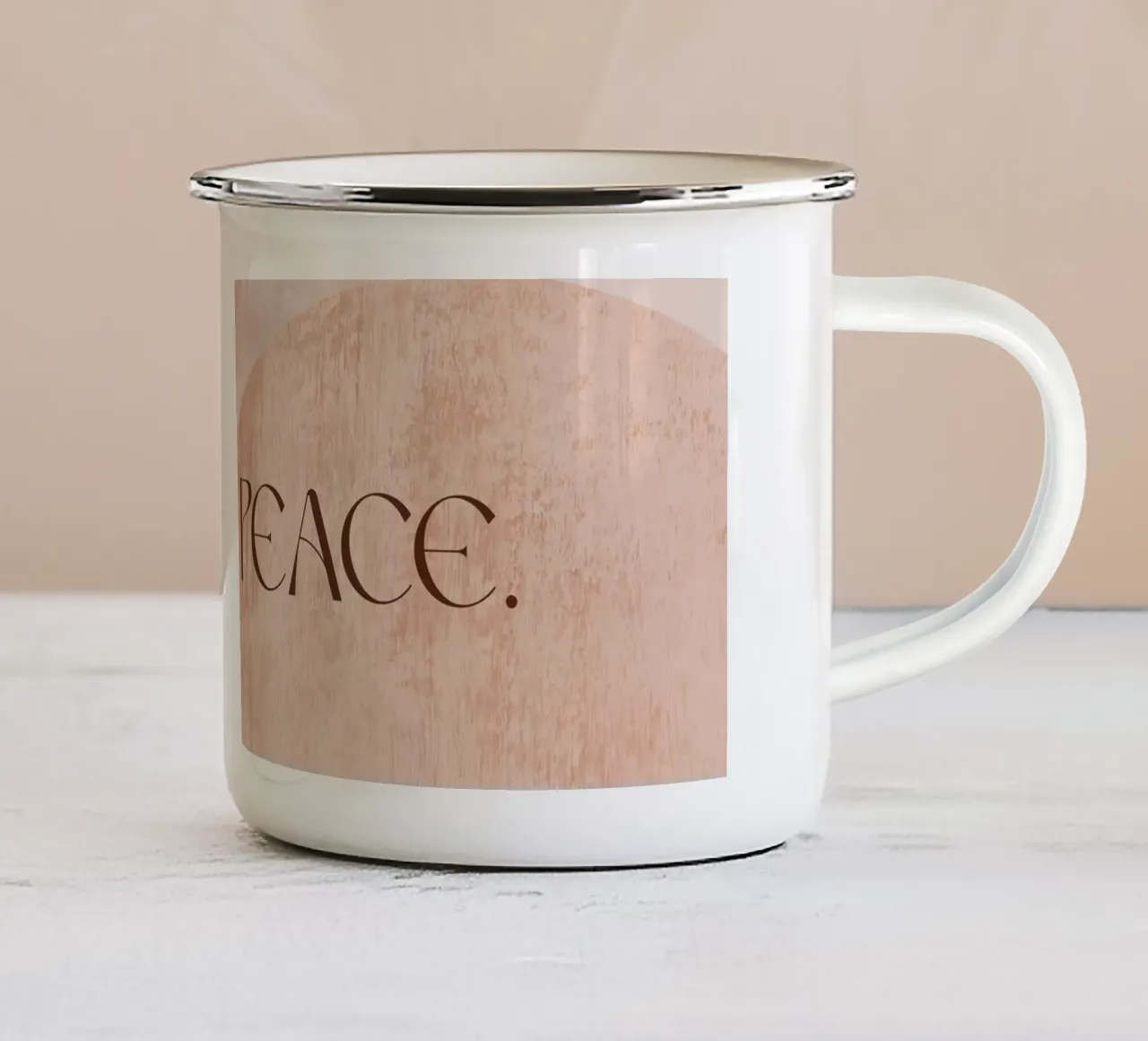 INNER PEACE tazza in smalto da treechild